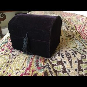 Velvet jewlery box